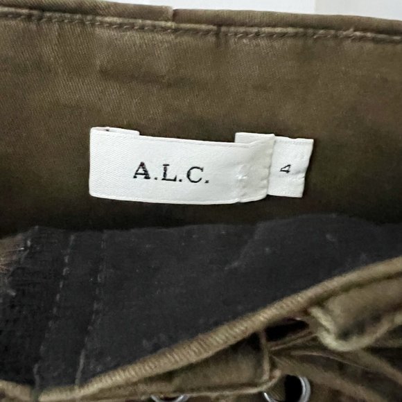 A.L.C. green kyle trouser pant - Picture 7 of 7